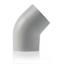 Danmat PVC GRÅ 45° bend